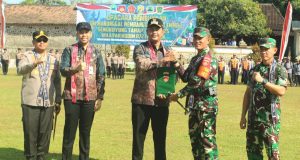 Percepatan Pembangunan Di Wilayah Pedesaan, Bupati Bersama Dandim Klaten Buka TMMD Sengkuyung Tahap II Tahun 2025 Di Desa Mundu Tulung