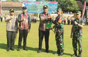 Percepatan Pembangunan Di Wilayah Pedesaan, Bupati Bersama Dandim Klaten Buka TMMD Sengkuyung Tahap II Tahun 2025 Di Desa Mundu Tulung