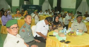 Kodim 0723/Klaten Ikuti Halal Bihalal Purnawirawan TNI dan Polri Bersama Presiden RI Melalui Video Conference