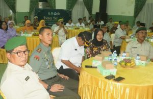 Kodim 0723/Klaten Ikuti Halal Bihalal Purnawirawan TNI dan Polri Bersama Presiden RI Melalui Video Conference