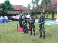 Kodim 0723/Klaten Gelar Sosialisasi Penerimaan Calon Prajurit TNI AD Di SMA Negeri 1 Jogonalan