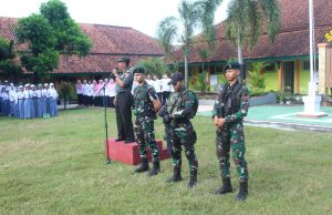 Kodim 0723/Klaten Gelar Sosialisasi Penerimaan Calon Prajurit TNI AD Di SMA Negeri 1 Jogonalan