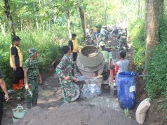 Betonisasi Jalan TMMD Sengkuyung Tahap II Dimulai Di Desa Mundu, Kecamatan Tulung Klaten