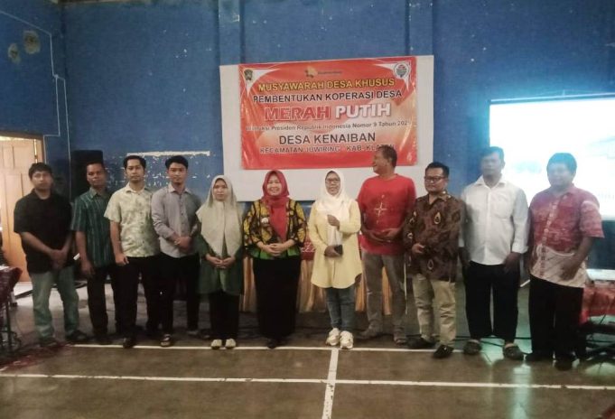Secara Resmi Kepengurusan Koperasi Desa Merah Putih Kenaiban Terbentuk.