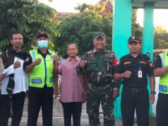 Babinsa Kodim 0723 Klaten Amankan Sholat Idul Adha Di Desa Duwet Wonosari Klaten