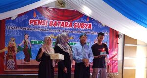PENSI BATARA SURYA, ” Pentas Kreasi Barudak Tarapti Rancage Sumurup Riksa Budaya.