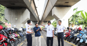 Bang Rano Tinjau Hasil Revitalisasi Park and Ride Lebak Bulus