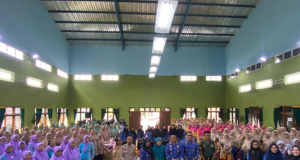Pemberdayaan Kader Kesehatan Di Desa Puluhan, Danramil Jatinom Hadiri Kegiatan Puskesmas Jatinom Klaten