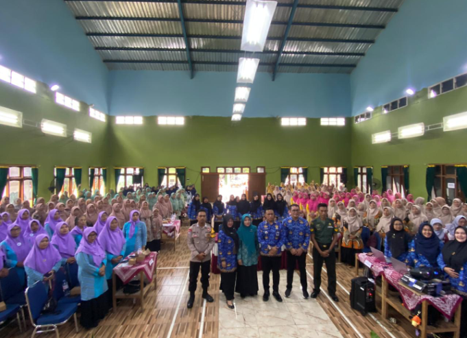 Pemberdayaan Kader Kesehatan Di Desa Puluhan, Danramil Jatinom Hadiri Kegiatan Puskesmas Jatinom Klaten