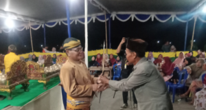 Warga Sidomulyo Desa Ketitang Bersih Dusun Dan Sambut Tahun Baru Hijriyah, Gelar Wayang kulit