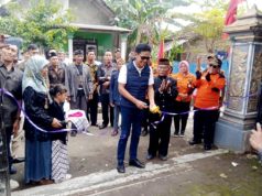 Didik Haryadi S.T, S.H, M.H, Anggota DPR RI PDI Perjuangan, Adakan Reses Dan Resmikan Rumah Singgah Bersama “Baswara” di Desa Kalangan.