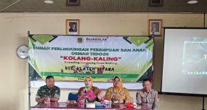 Danramil 24 Klaten Utara Hadiri Rapat Rumah Perlindungan Perempuan Dan Anak “Omahe Tedoeh Kolang Kaling”