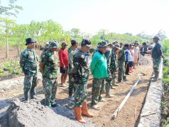 Koramil 16 Tulung Laksanakan Karya Bakti Mandiri Klaten Bersinar (KBMKB) Tahun 2025 Di Desa Sudimoro