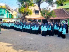 Koramil 22/Wonosari Binaan Karakter Melalui Pelatihan PBB Dan Materi Wasbang Di Tiga Sekolah Wilayah Wonosari Klaten