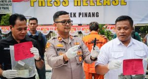 Dua Pelaku Curanmor Kelompok Rumpin Diringkus Polsek Pinang,10 Motor Disita