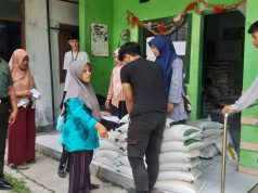 512 Keluarga Penerima Manfaat Warga Desa Jarum Terima Bantuan Pangan