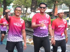 Peringati Hari Jadi Kabupaten Klaten Ke-221 Dan Hut PT BPR Bank Klaten Ke-74, Dandim 0723/Klaten Hadiri Bank Klaten Fun Run
