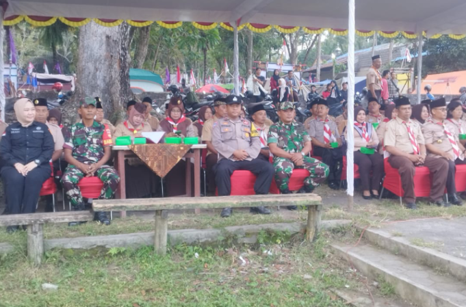 Babinsa Koramil 12/Manisrenggo Hadiri Pembukaan Jambore Kabupaten Klaten Tahun 2025