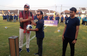 Pembukaan Turnamen Sepak Bola Kades Cup II Desa Gunting Di Hadiri Bupati dan Wakil Bupati Klaten