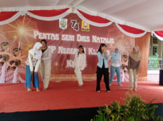 Pentas Seni Perayaan Dies Natalis Ke 74 SMP Negeri 2 Klaten, Sederhana Dan Bermakna