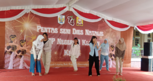 Pentas Seni Perayaan Dies Natalis Ke 74 SMP Negeri 2 Klaten, Sederhana Dan Bermakna