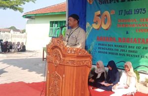 Rayakan Hari Ulang Tahun ke – 50 SMP Negeri 2 Karangdowo Gelar Pengajian.