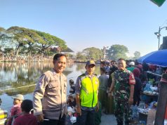 Festival Memet Ikan Desa Gemblegan 2025 Digelar, Koramil 01/Kota Klaten Dan Polsek Kalikotes Amankan Acara