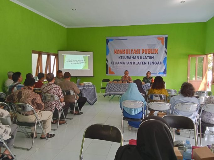Rapat Konsultasi Publik dan Pemeriksaan Kesehatan Gratis, Babinsa Kelurahan Klaten Sampaikan Ini