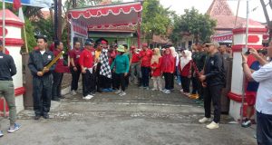Kecamatan Kebonarum Gelar Jalan Sehat Peringatan Hari Jadi Kabupaten Klaten ke-221 Dan HUT RI ke-80