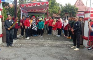 Kecamatan Kebonarum Gelar Jalan Sehat Peringatan Hari Jadi Kabupaten Klaten ke-221 Dan HUT RI ke-80