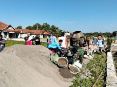 TMMD Kodim Klaten: Gotong Royong Betonisasi Langkah Nyata Menuju Desa Maju Dan Sejahtera