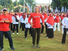 Senam Merah Putih Anti Korupsi Tahun 2025: Wujud Sinergi Untuk Klaten Sehat Dan Bebas Korupsi