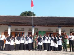 Babinsa Tulung Bentuk Generasi Muda Berdisiplin Dan Cinta Tanah Air Di MIM Beji Klaten