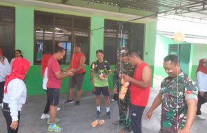 Menggugah Semangat Persatuan, Koramil 22 Wonosari Klaten Gelar Lomba HUT Kemerdekaan
