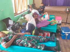 Koramil 22 Wonosari Sukseskan Donor Darah Peringatan Hari Jadi Klaten Ke-221 Dan HUT Ke-80 RI