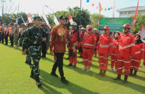 Kodim dan Pemkab Klaten Gelar Apel Kesiapsiagaan Bencana Alam