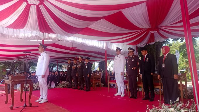 Upacara HUT Ke-80 RI Di Kabupaten Klaten, Momen Kebersamaan Untuk Indonesia yang Bersatu Berdaulat, Rakyat Sejahtera Dan Indonesia Maju.