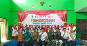 Danramil 14 Karanganom Hadiri Pengukuhan Bunda Paud Desa Se-Kecamatan Karanganom