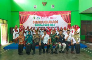 Danramil 14 Karanganom Hadiri Pengukuhan Bunda Paud Desa Se-Kecamatan Karanganom