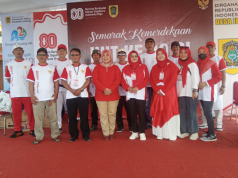 Semarakan Hari Ulang Tahun Kemerdekaan RI Ke – 80 Pemdes Jetis Gelar Jalan Sehat