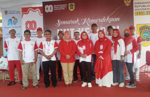 Semarakan Hari Ulang Tahun Kemerdekaan RI Ke – 80 Pemdes Jetis Gelar Jalan Sehat