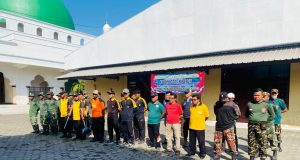 Karya Bakti Teritorial Prima: TNI dan Masyarakat Bersatu Jaga Kebersihan Masjid Roudlotus Sholihin Ceper Klaten