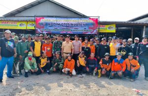 Karya Bakti Teritorial Prima Di Pasar Keden Pedan Klaten, TNI Teguhkan Komitmen Bersama Rakyat