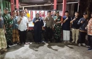 Peningkatan Kondusifitas Trantibum Linmas, Danramil Bersama Muspika Juwiring Sambangi Dan Tinjau Poskamling Desa