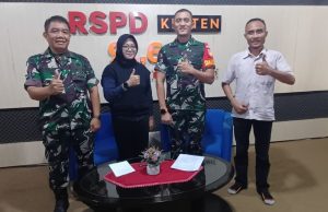 Podcast Dandim 0723/Klaten Di RSPD, Sosialisasikan Penerimaan Bintara Dan Tamtama TNI AD 2025
