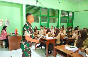 Rekrutmen TNI AD 2025 Dibuka, Babinsa Koramil Kebonarum Sosialisasikan Penerimaan Prajurit TNI AD Tahun 2025 Di SMAN