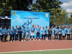 Peringati Hari Jadi Perumda Tirta Merapi Kabupaten Klaten ke 48 Gelar Fun Game Tenis Lapangan