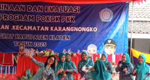 Evaluasi 10 Program Pokok PKK Desa Jagalan Kecamatan Karangnongko