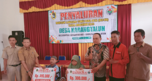 Pemdes Karangtalun Kembali Salurkan Bantuan Langsung Tunai Dana Desa (BLT-DD) Tahap 8-,9 Tahun 2025