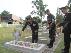 Kodim 0723/Klaten Gelar Ziarah Nasional Di TMP Ratna Bantala Peringati HUT Ke-80 TNI